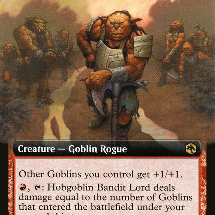 Hobgoblin Bandit Lord (Extended Art) [Adventures in the Forgotten Realms]