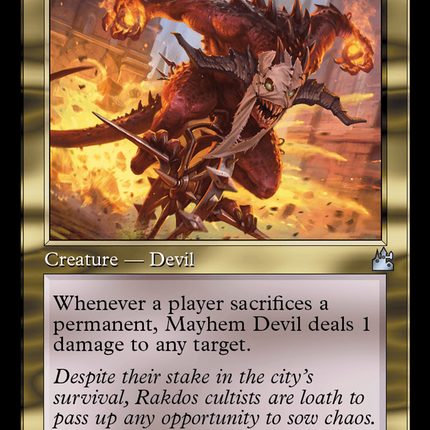 Mayhem Devil (Retro) [Ravnica Remastered]