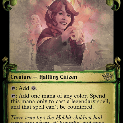 Delighted Halfling (Showcase) [The Lord of the Rings: Tales of Middle-earth]