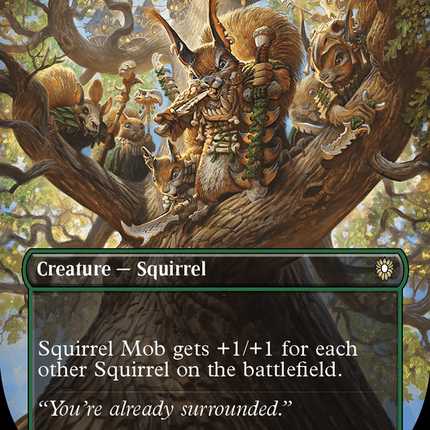 Squirrel Mob (Borderless) [Bloomburrow Commander]
