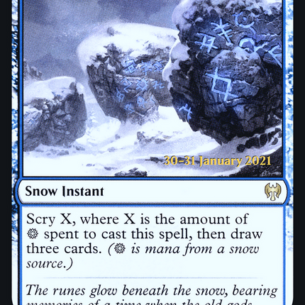 Graven Lore [Kaldheim Promos] Prerelease Foil