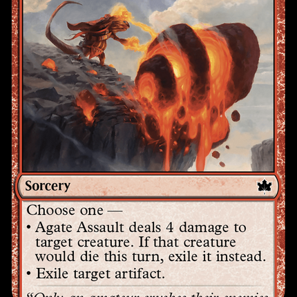 Agate Assault [Bloomburrow] Foil