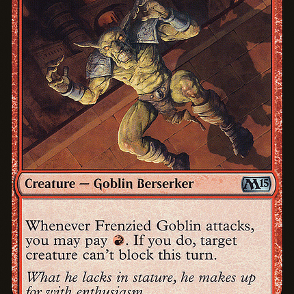 Frenzied Goblin [Magic 2015]