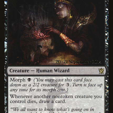 Grim Haruspex [Khans of Tarkir Promos] Prerelease Foil