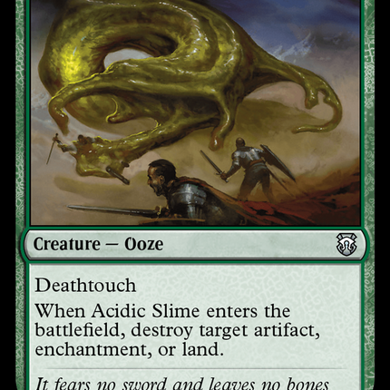 Acidic Slime [Modern Horizons 3 Commander] Foil