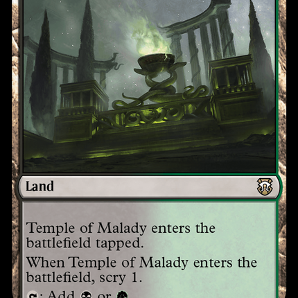 Temple of Malady [Modern Horizons 3 Commander] Foil