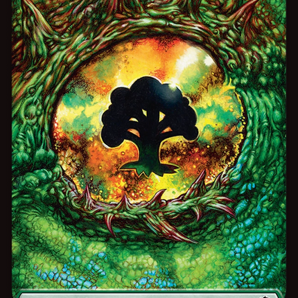 Forest (0291) (291) [Tarkir: Dragonstorm] Foil