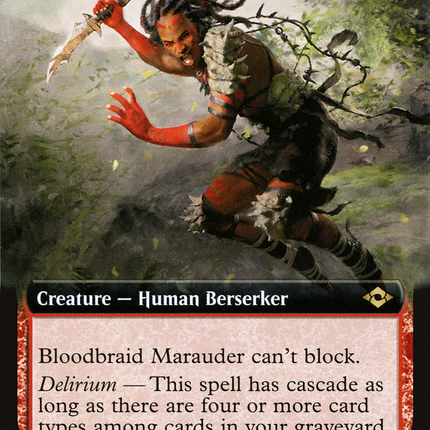Bloodbraid Marauder (Extended Art) [Modern Horizons 2]