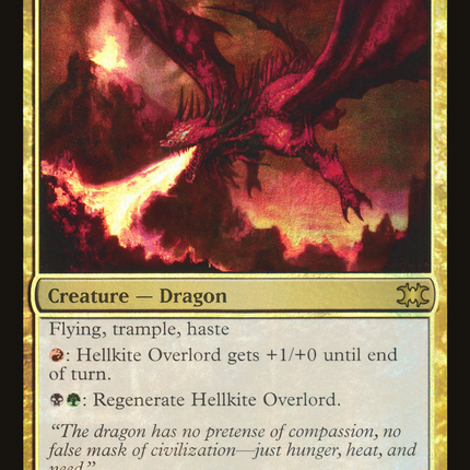 Hellkite Overlord [From the Vault: Dragons] Foil