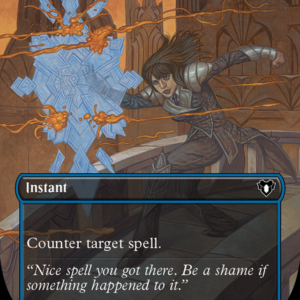 Counterspell (Borderless) [Commander Masters]
