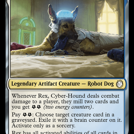 Rex, Cyber-Hound [Fallout] Surge Foil