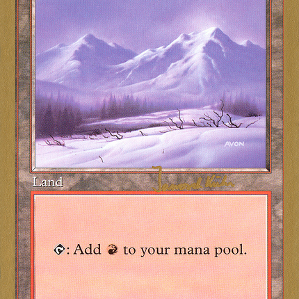 Mountain (JK442) [World Championship Decks 1997]
