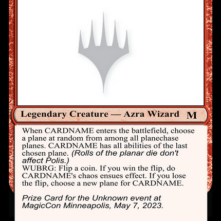 Polis the Planeshifter [Unknown Event]