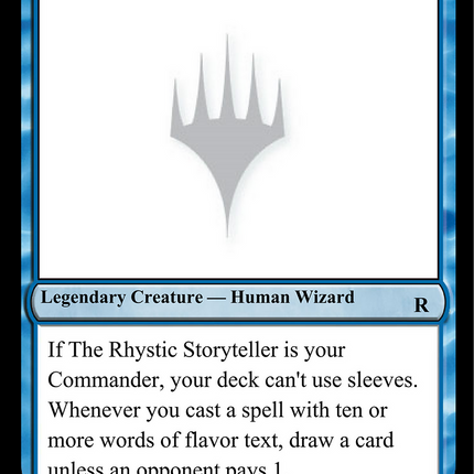 The Rhystic Storyteller [Unknown Event]