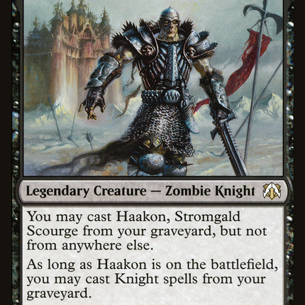 Haakon, Stromgald Scourge [March of the Machine Commander]