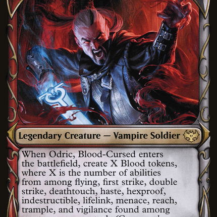 Odric, Blood-Cursed (Showcase) [Innistrad: Crimson Vow]
