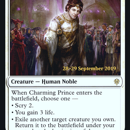 Charming Prince [Throne of Eldraine Promos] Prerelease Foil