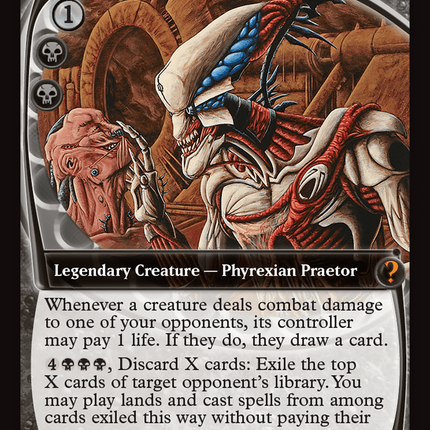 Gix, Yawgmoth Praetor [Mystery Booster 2] Foil