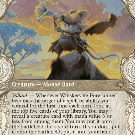 Whiskervale Forerunner (Showcase) [Bloomburrow] Foil
