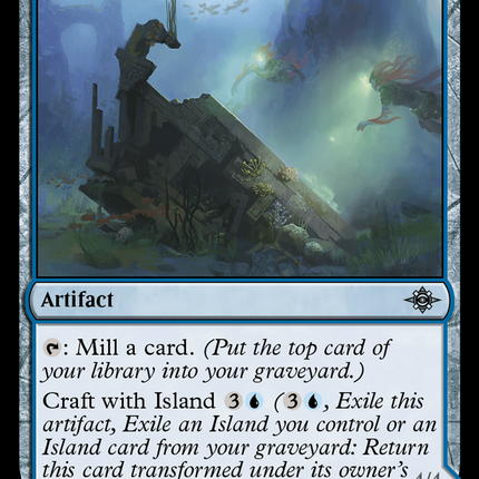 Waterlogged Hulk // Watertight Gondola [The Lost Caverns of Ixalan]