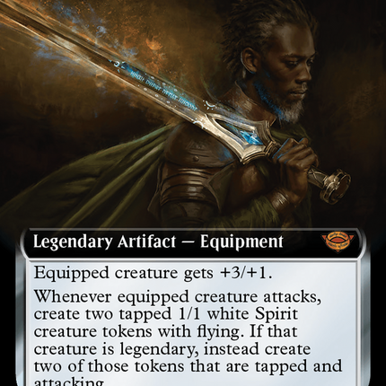 Andúril, Flame of the West (Extended Art) [The Lord of the Rings: Tales of Middle-earth] Surge Foil