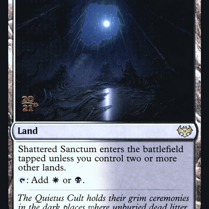 Shattered Sanctum [Innistrad: Crimson Vow Promos] Prerelease Foil