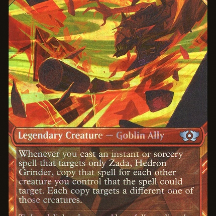 Zada, Hedron Grinder (Showcase) [Multiverse Legends] Halo Foil