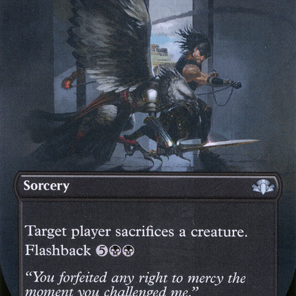 Chainer's Edict (Borderless) [Dominaria Remastered]