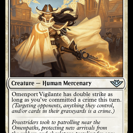 Omenport Vigilante [Outlaws of Thunder Junction] Foil