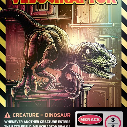 Rampaging Ferocidon (Full Art) (Borderless) [Secret Lair Drop] Foil