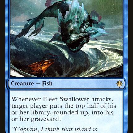 mtg card that mills half deck Fleet Swallower [Ixalan] – Dark Fox TCG