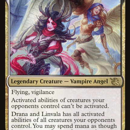 Drana and Linvala [March of the Machine Promos]
