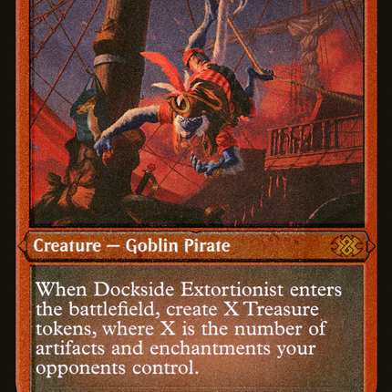 Dockside Extortionist [Double Masters 2022] Etched Foil