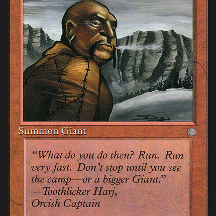 Tor Giant [Ice Age]