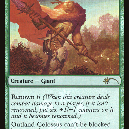 Outland Colossus [Resale Promos] Foil