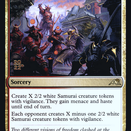 Eiganjo Uprising [Kamigawa: Neon Dynasty Promos] Prerelease Foil