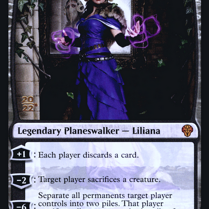 Liliana of the Veil [Dominaria United Promos] Prerelease Foil