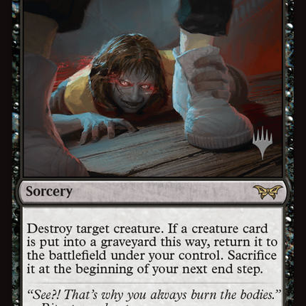 Come Back Wrong [Duskmourn: House of Horror Promos] Foil
