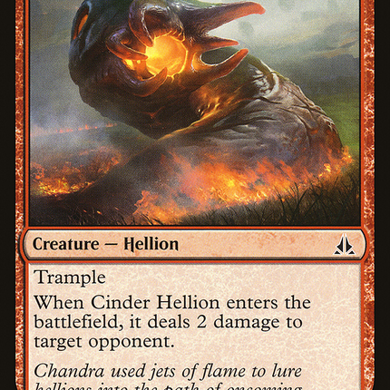 Cinder Hellion [The List]