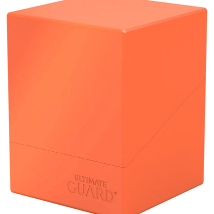 Ultimate Guard Solid Boulder Deck Case - 100+ - Neon Orange
