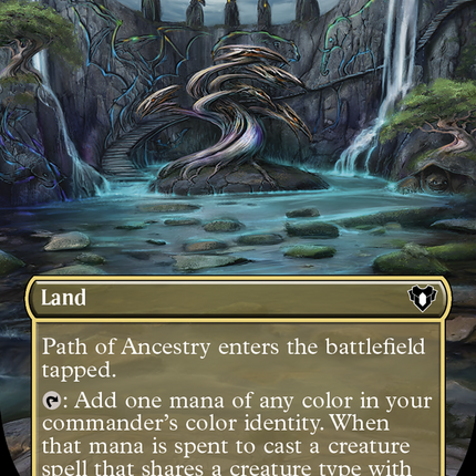 Path of Ancestry (Borderless) [Commander Masters]