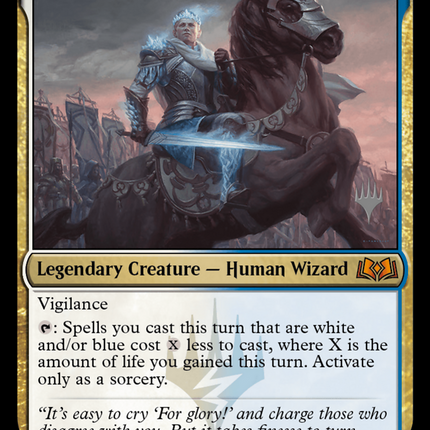 Will, Scion of Peace [Wilds of Eldraine Promos]