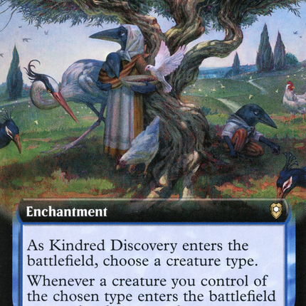Kindred Discovery (Extended Art) [Commander Legends: Battle for Baldur's Gate]