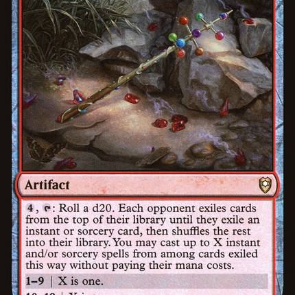 Wand of Wonder [Commander Legends: Battle for Baldur's Gate] Bundle Foil