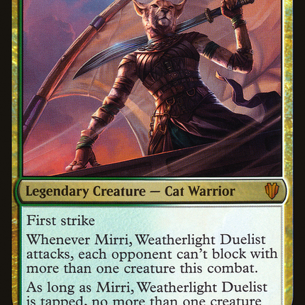 Mirri, Weatherlight Duelist [Commander 2017] Foil