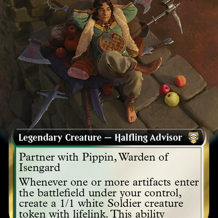 Merry, Warden of Isengard (Extended Art) [Tales of Middle-earth Commander]