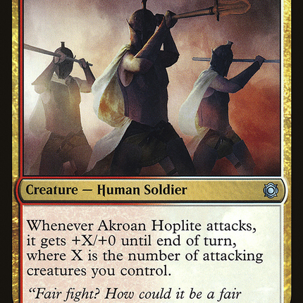Akroan Hoplite [The List]
