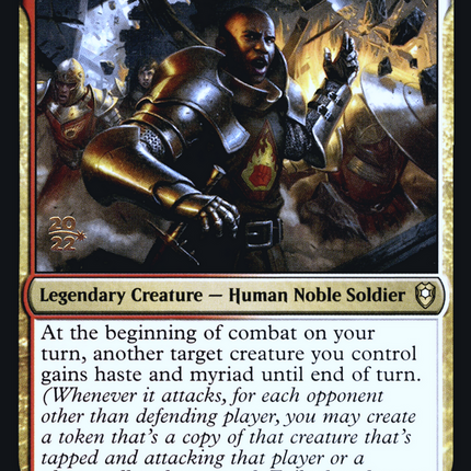 Duke Ulder Ravengard [Battle for Baldur's Gate Promos] Prerelease Foil