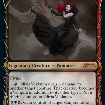 Olivia Voldaren (Showcase) [Secret Lair Drop] Halo Foil
