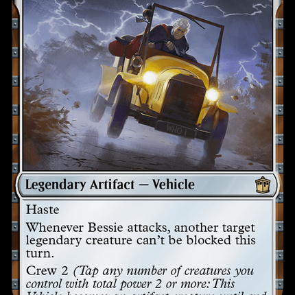 Bessie, the Doctor's Roadster [Doctor Who] Surge Foil